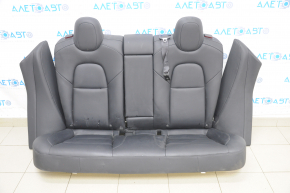 Rear row of seats 2 row Tesla Model 3 18- leather black, heated