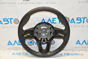 Naked steering wheel Mini Cooper F56 3d 14- leather black, with pads
