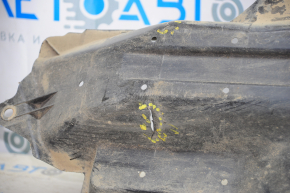 Right underbody protection Subaru Forester 14-18 SJ cracks, dented