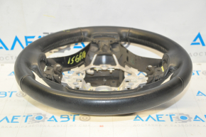 Naked steering wheel Toyota Avalon 13-18 leather black, scratches, dents