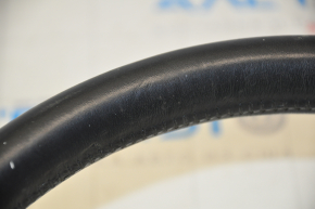 Naked steering wheel Toyota Avalon 13-18 leather black, scratches, dents