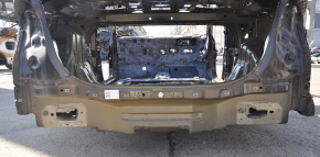 Ford Fusion mk5 13-20 rear panel on body, black