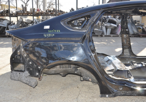 Quarter wing rear right Ford Fusion mk5 13-20 black on the body, pokes