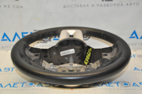 Naked steering wheel Dodge Journey 11 - black leather, no buttons, with pads, bumpers, broken cap mount