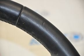Naked steering wheel Dodge Journey 11 - black leather, no buttons, with pads, bumpers, broken cap mount