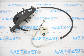 Neutral gear emergency release cable with bracket Audi A4 B9 17-25