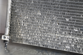 Air conditioning radiator condenser Honda Accord 13-17 is crushed from below, honeycombs fell out