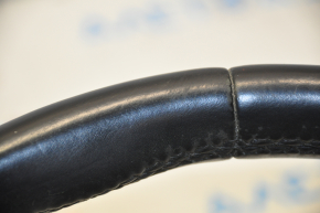 Steering wheel bare Lincoln MKZ 13-20 leather black, heated, scuffs