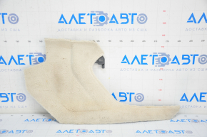 Side console tunnel trim left Tesla Model S 12 - beige, chemically treated, broken guide