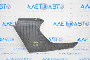 Side console tunnel trim right Tesla Model S 12 - beige, chemically treated