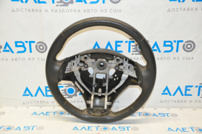 Naked steering wheel Nissan Rogue 14-16 leather black, scratches