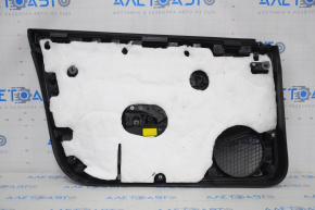 Door trim card front right Tesla Model 3 18-20 leather black, with window lift control and door opening button, tear, scratches