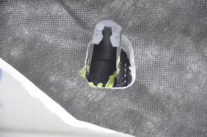 Rear pillar trim lower right Tesla Model S 16-20 rest, black, with beige insert, broken fastener