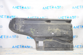 Underbody protection rear left Kia Optima 14-15 cracks