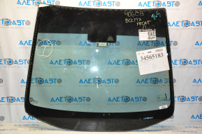Chevrolet Bolt 17 windshield - under camera and rain sensor, sand, bumps, air along the edge
