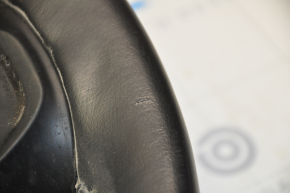 Naked steering wheel Chevrolet Volt 16 - black leather, without heating, without buttons and paddles, scratches on leather