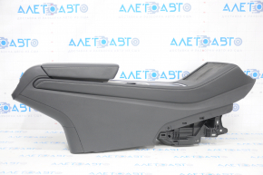 Console center armrest and cup holders Tesla Model 3 21- leather black, without wiring, scratches, abrasions