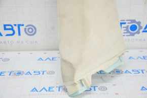 Upper center pillar trim right belt Tesla Model S 16-20 rest, beige, suede, swollen fabric, chemically treated