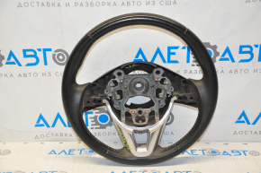 Naked steering wheel Mazda CX-5 16-16 leather black, with pads, bumpers