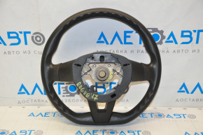 Naked steering wheel Nissan Rogue 17-17 rubber black