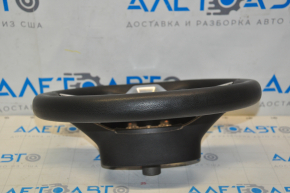 Naked steering wheel Nissan Rogue 17-17 rubber black