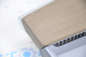 Tesla Model 3 Upper Front Panel Trim 18 - Woodgrain, Scratches