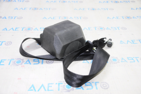 Seat belt rear center Audi A4 B8 08-16 black, shot