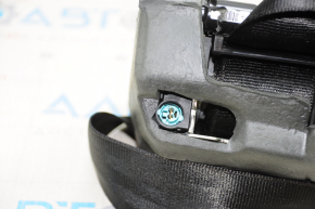 Seat belt rear center Audi A4 B8 08-16 black, shot