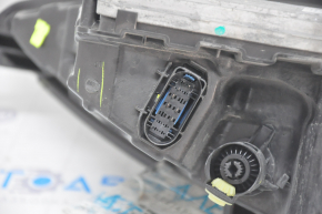 Headlight front left Tesla Model S 16-20 complete, rest, UP-LEVEL, sand, DRL does not work
