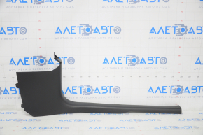 Door sill trim front right inner Tesla Model 3 18- black, scratches