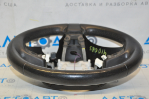 Bare steering wheel Acura MDX 14-16 prerest, black leather, scratches