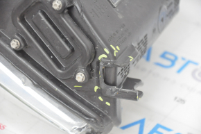 Headlight front right Tesla Model S 16-20 complete rest UP-LEVEL, sand, broken fasteners