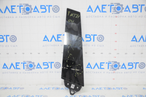 Center pillar trim outer right Tesla Model 3 18- with camera and block, scratches
