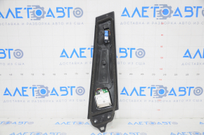 Center pillar trim outer right Tesla Model 3 18- with camera and block, scratches