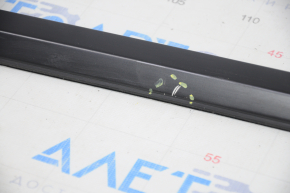 Molding door-glass central front right Tesla Model 3 21- matte, scratches, dented