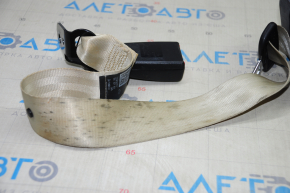 Rear center seat belt VW Passat b7 12-15 USA beige, dry cleanable