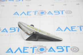 Turn signal in the wing front left Tesla Model S 12-20 chrome, with camera