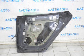 Door assembly rear right Tesla Model S 16-20 rest, graphite PMNG, butt on chrome