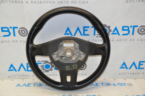 Naked steering wheel VW CC 08-17 black leather, scratches, abrasions, torn