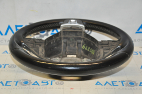 Naked steering wheel VW CC 08-17 black leather, scratches, abrasions, torn