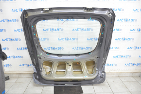 Trunk door bare with glass Tesla Model S 12-20 graphite PMNG, with brake light, with hinges