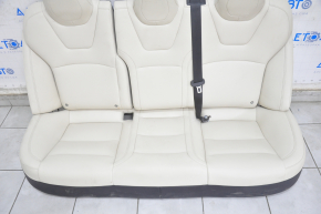Rear row of seats 2nd row Tesla Model S 16-20 rest, beige, heated, scratches
