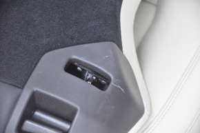 Rear row of seats 2nd row Tesla Model S 16-20 rest, beige, heated, scratches