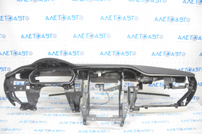 Torpedo front panel with AIRBAG Tesla Model S 12-20 black, dark molding, butt