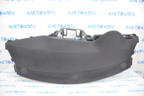 Torpedo front panel with AIRBAG Tesla Model S 12-20 black, dark molding, butt