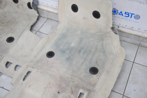 Tesla Model S 16-20 floor covering, beige, dry cleanable