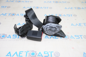 Rear center seat belt for VW Passat B7 12-15 USA, black