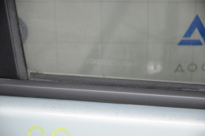 Door assembly rear right Toyota Prius 30 10-15 green 781, VIN engraving on glass
