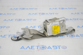 Passenger seat belt Toyota Prius 30 10-15 light gray, dry cleanable