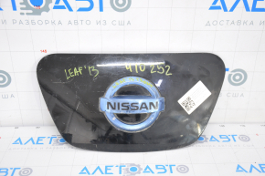 Front Charging Port Cover Nose Nissan Leaf 13-17 with Badge, Badge Scratched